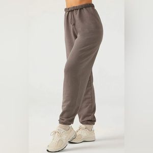 NWT Joah Brown Oversized Jogger - Peppercorn French Terry
